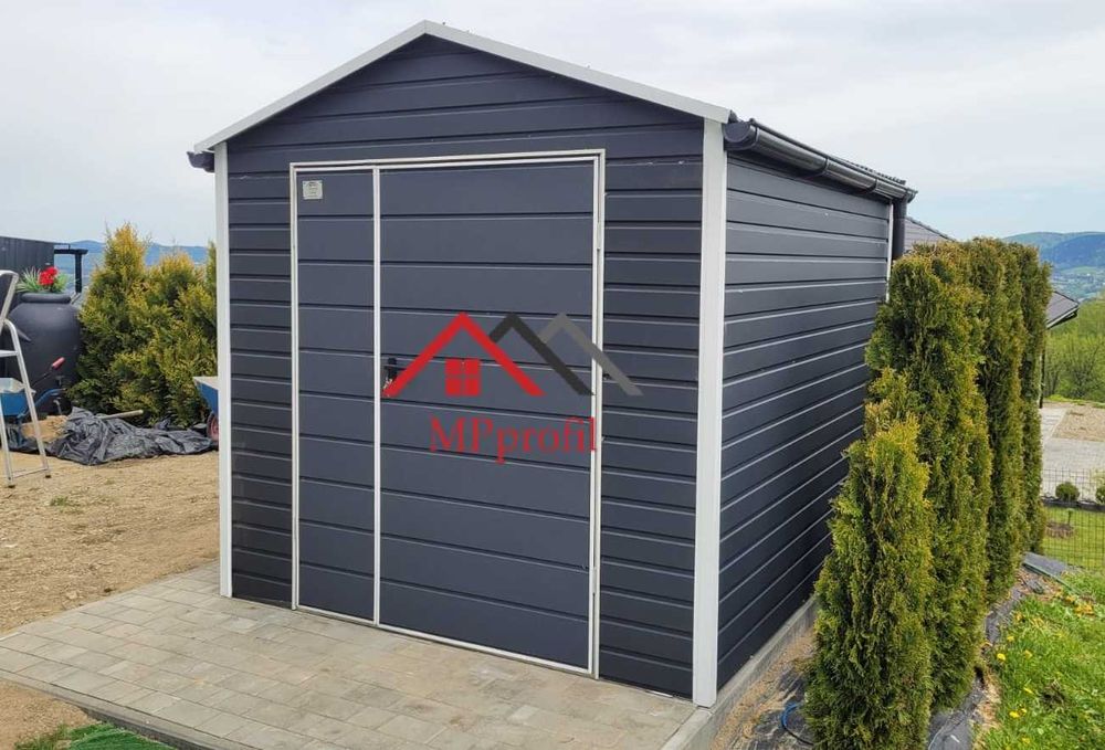 Skandynawski domek ogrodowy