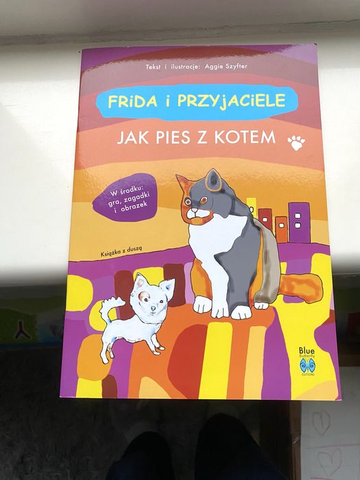 Książka Frida i przyjaciele jak pies z kotem nowa