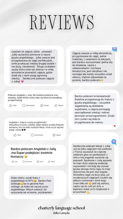 korepetycje z języka angielskiego