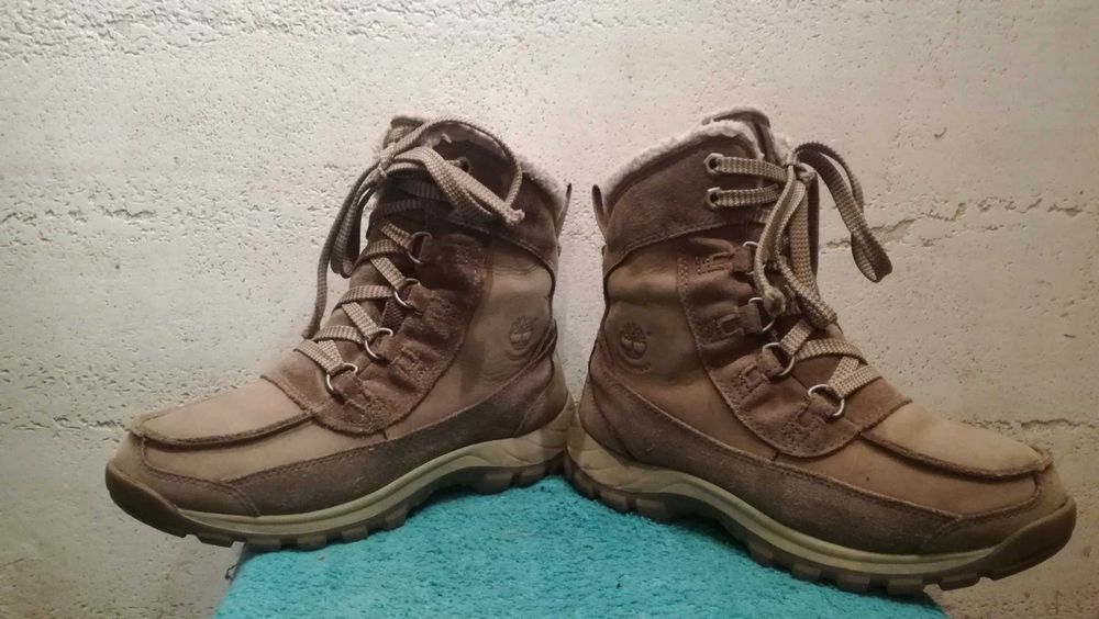 Damskie śniegowce TIMBERLAND CHILBERG PREMIUM r.37,5 skóra st.b.dobry