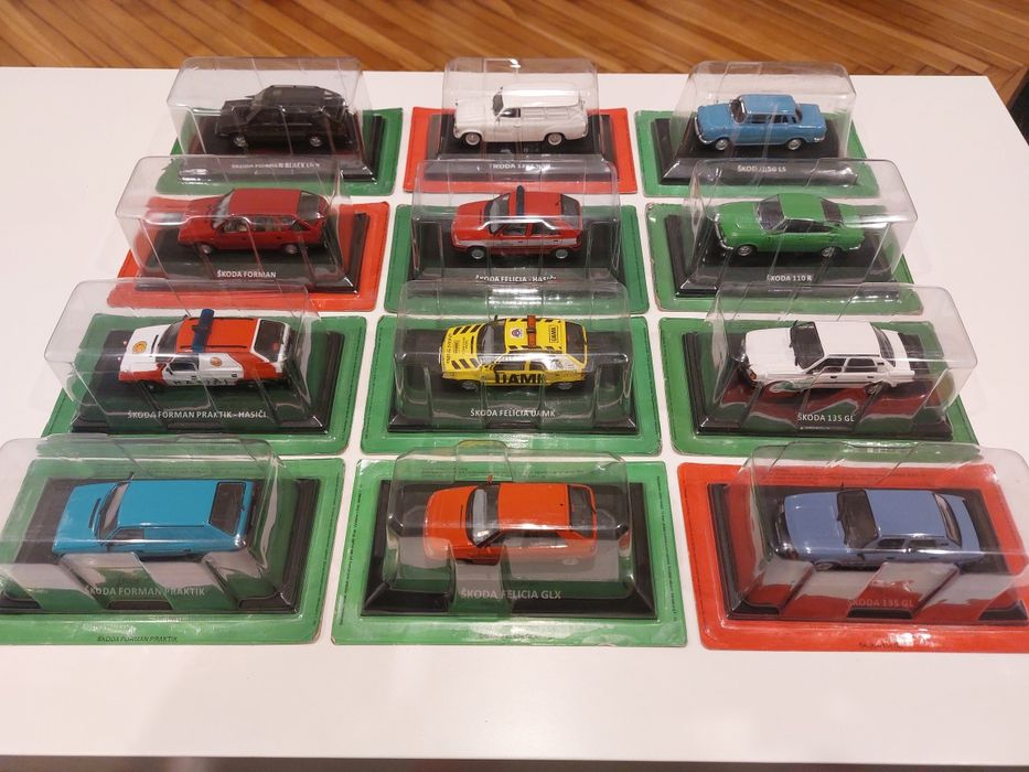 DeAgostini Skoda Fabia  III Hasici i inne  modeke Skoda [1/43]
