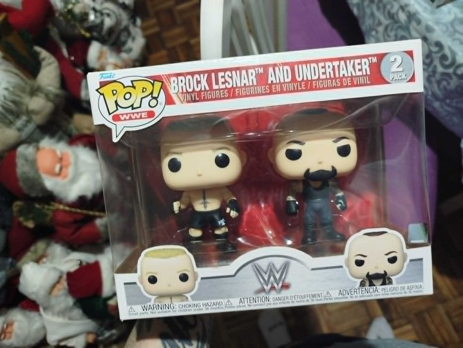 Funko Pop WWE The Undertaker & Brock Lesnar