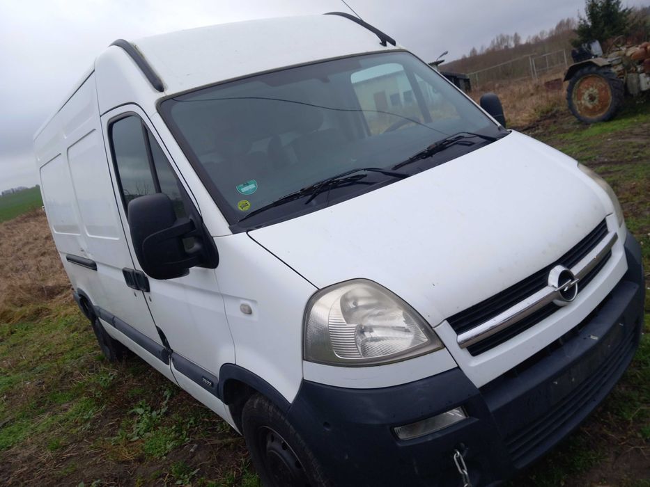 Opel movano 2009 blaszak nie pali