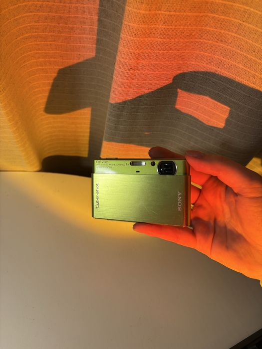 Sony Cyber-shot DSC-T77 Green Mint cyfrówka