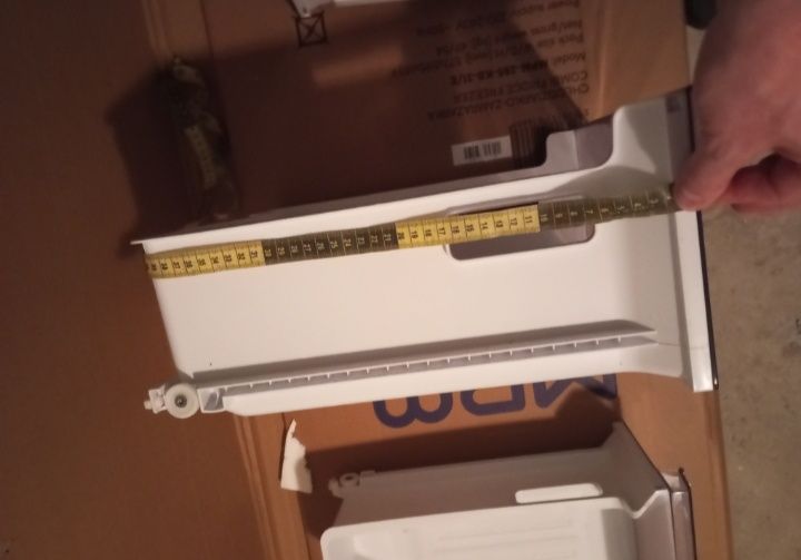 Drzwi, panel, półki, Beko MCNA406E33ZXB

Drzwi chłodziarki do lodówki