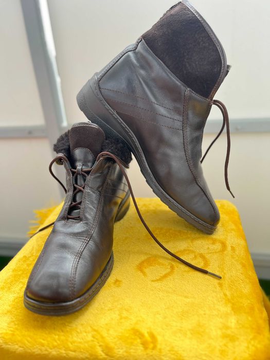 medicus skórzane botki damskie  ilona  39.40