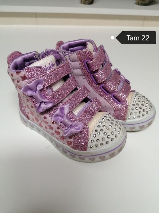 Sapatilha bota menina skechers 22