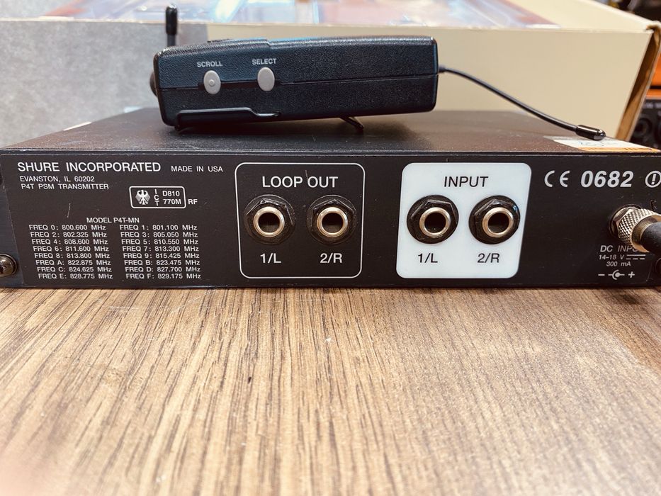 Shure psm 400 odsłuch / monitor  bezprzewodowy IEM