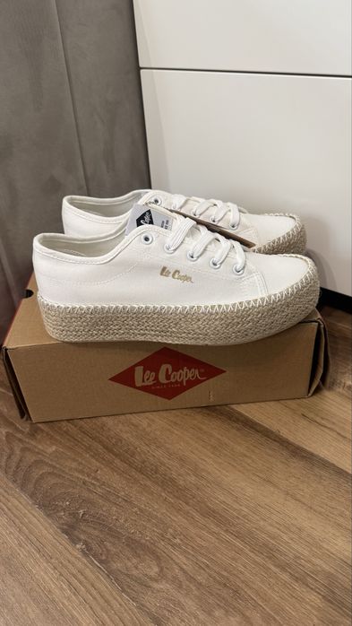 Lee Cooper damskie trapmki espadryle roz. 41
