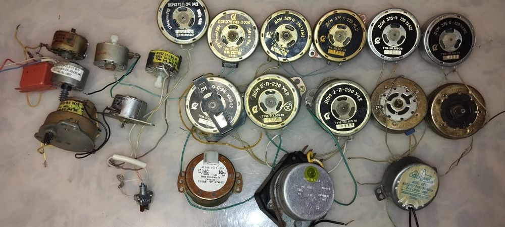 мини двигатели ДСМ ДСО КД РД индикаторы на магнитофон и др.