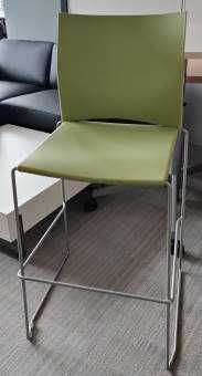 Hocker ProfiM ARIZ zielony krzesło barowe (ok. 30 szt.) WYPRZEDAŻ