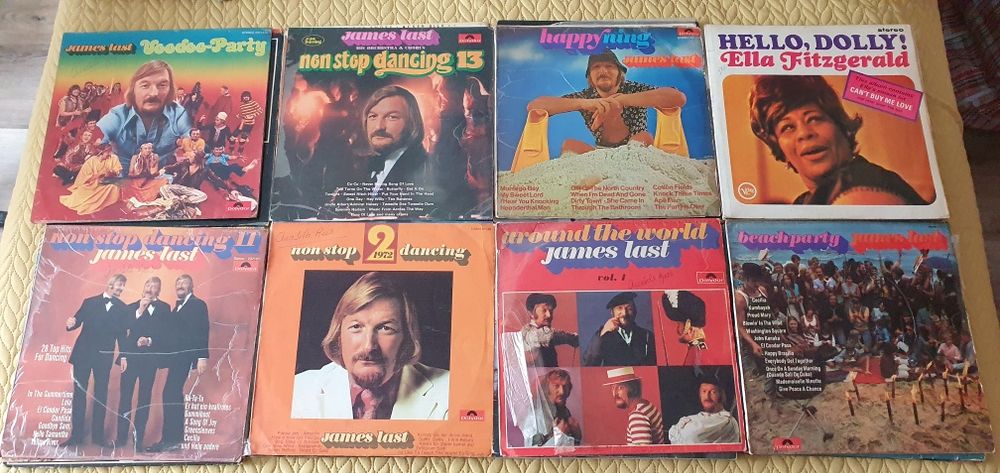 Lote de Discos de Vinil antigo