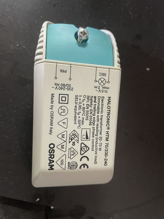 OSRAM Transformer 230 V AC to 12 V AC64750550548738120