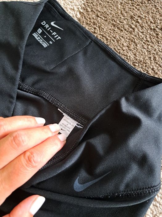 Komplet sportowy, set, zestaw legginsy i top Nike rozmiar S