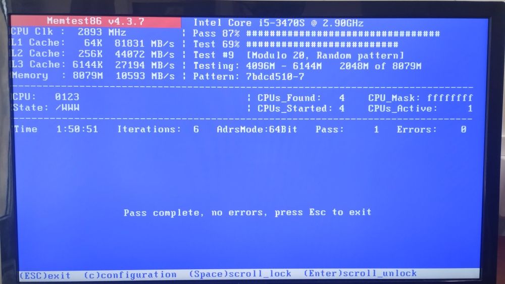 Pamięć RAM DDR3 8GB 1.5V 1600
