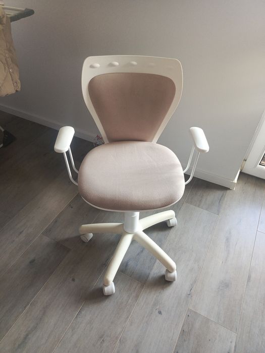 MINISTYLE WHITE Krzesło obrotowe dla dzieci