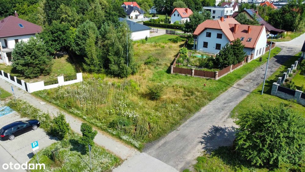 Działka budowlana w Siedlcach, ul. Zielna 5 arów, blisko centrum - Widok 3