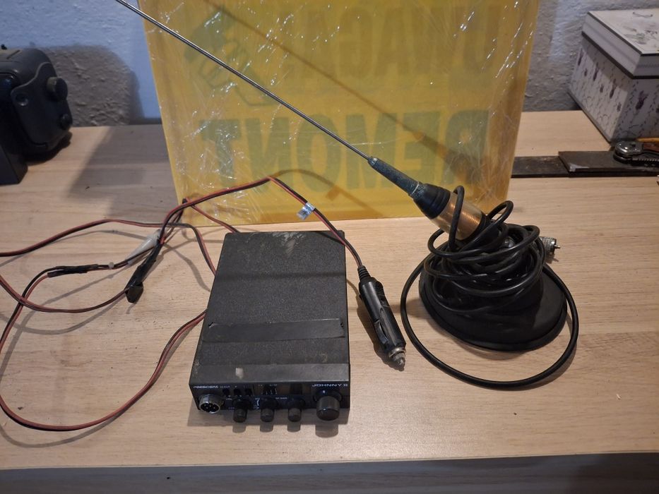 zestaw skrobaczka elektryczna, blokada kierownicy,  radio CB