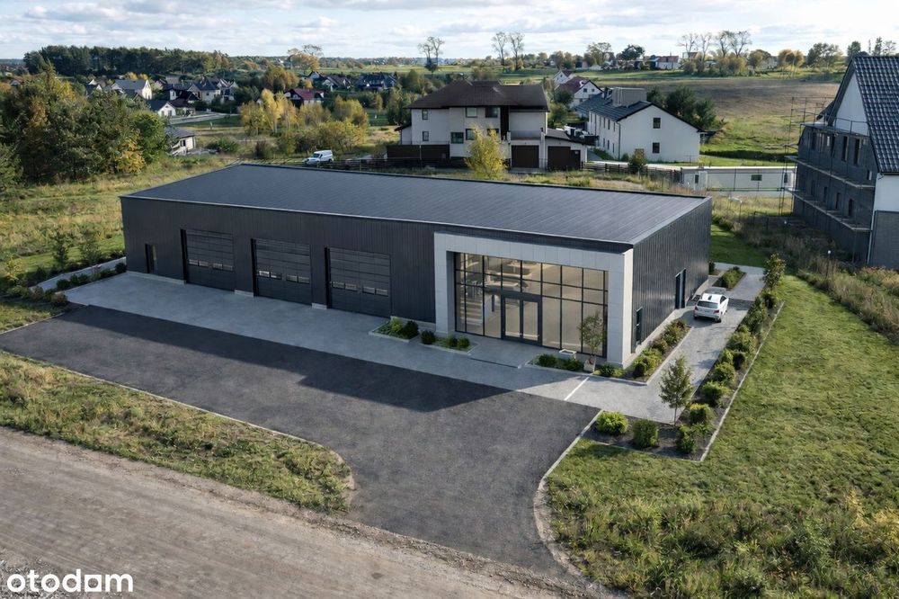Działka pod inwestycję 1005 m² Bojano – MPZP, hala / magazyn / usługi