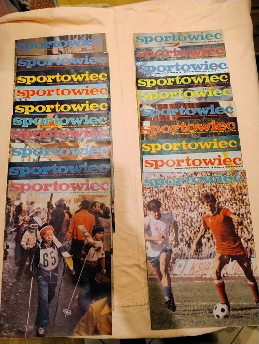 Tygodnik Sportowiec 1980 r. 52 numery