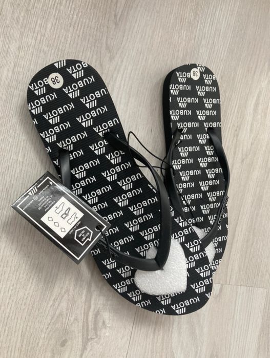 Japonki Kubota klapki na lato basen