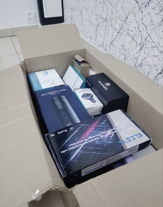 Paczka zwrotów konsumenckich, 100 % sprawne, elektronika