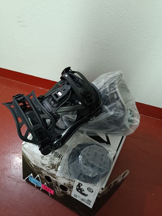 Prancha snowboard 166W + fixações XL