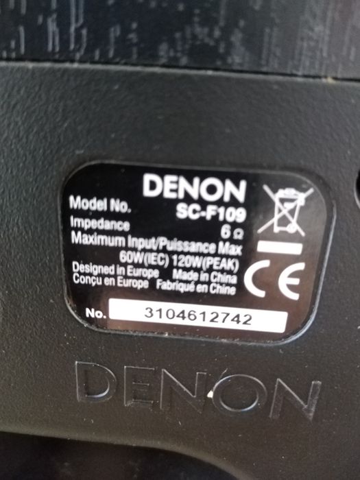 Denon RCD M41 DAB Denon SC-F109 pilot bluetooth radio DAB+