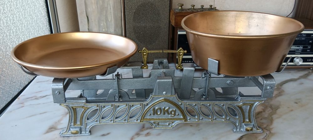 Balança Antiga Portuguesa de 10kg