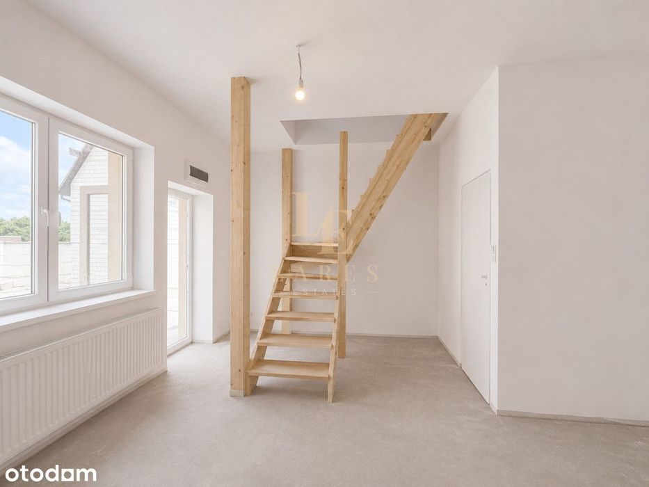 Dwupoziomowe 45,41 m² | Stan deweloperski