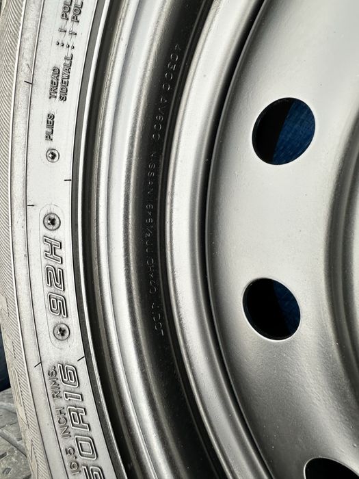 Диски R16 5x114.3 Nissan Leaf Qashqai X-Trail Reno Megane Scenic