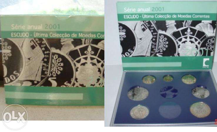 3 Carteiras bnc + 3 carteiras proof. 2001