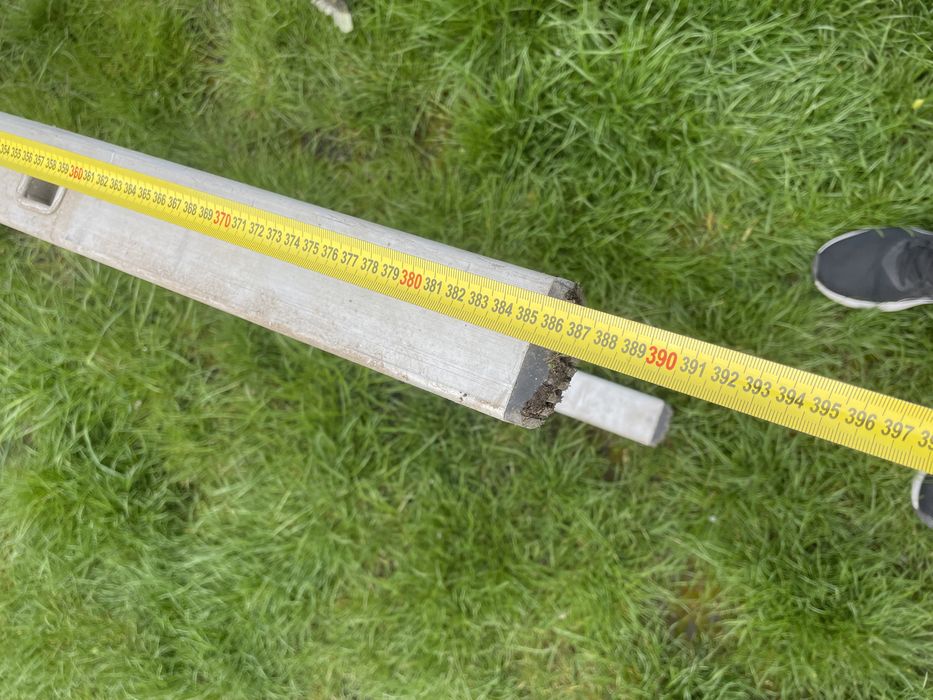 Стремянка драбина сходи двусторонні двустороні алюмінієва