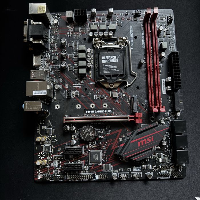 Материнская плата MSI B360M GAMING PLUS m.2