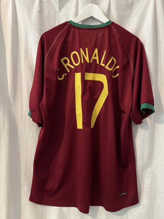 Camisola Portugal Selecção 2006 XL #17 Cristiano Ronaldo CR7