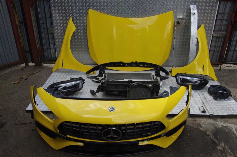 Комплект Бампер Капот Крыло Фара Панель Mercedes W205 AMG разборка