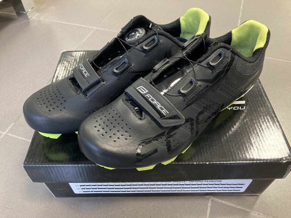 Buty rowerowe MTB Force Crystal 42 czarne BOA