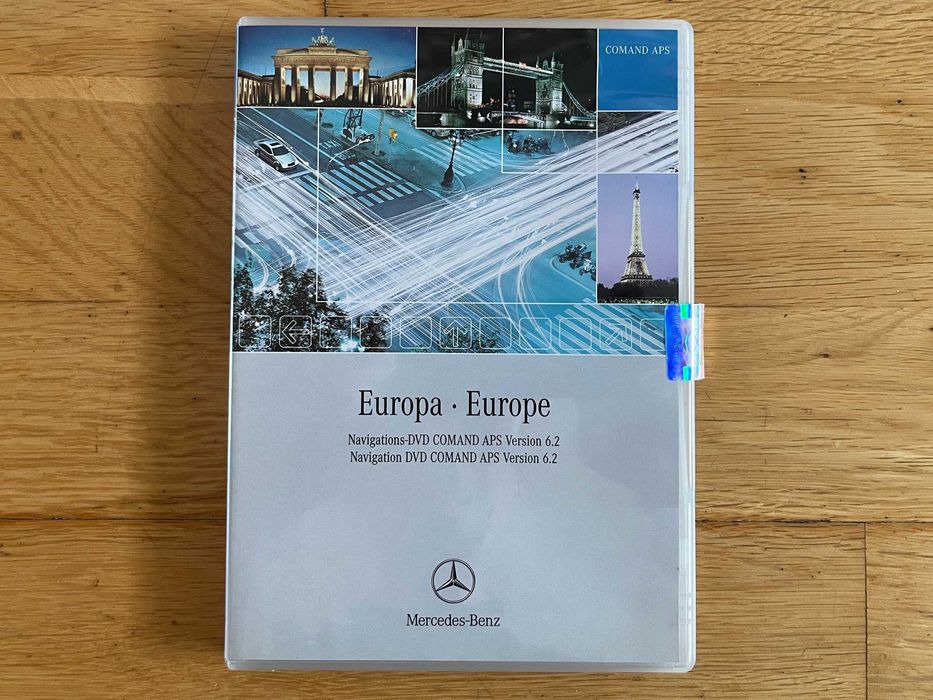 DVD Comand APS Version 6.2 Europa para Mercedes