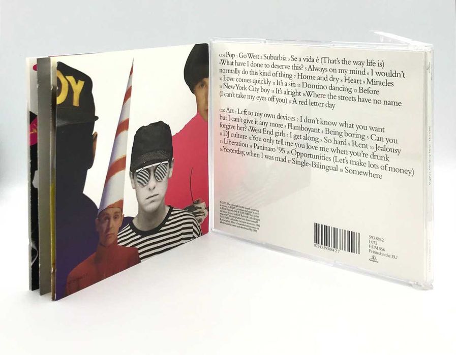 Pet Shop Boys – PopArt: The Hits / 2 CD (2003, 2014 - E.U.): 840