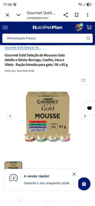 Vendo pate purina