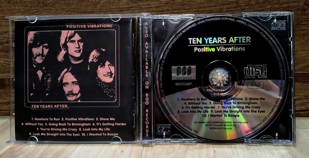 Ten Years After - Positive Vibrations (CD) blues