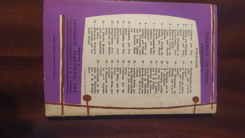 [Livro] António Nobre Percursor da Poesia Moderna - João Gaspar Simões