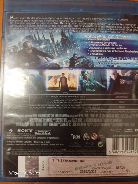 Blu Ray Padre Edição 2 discos