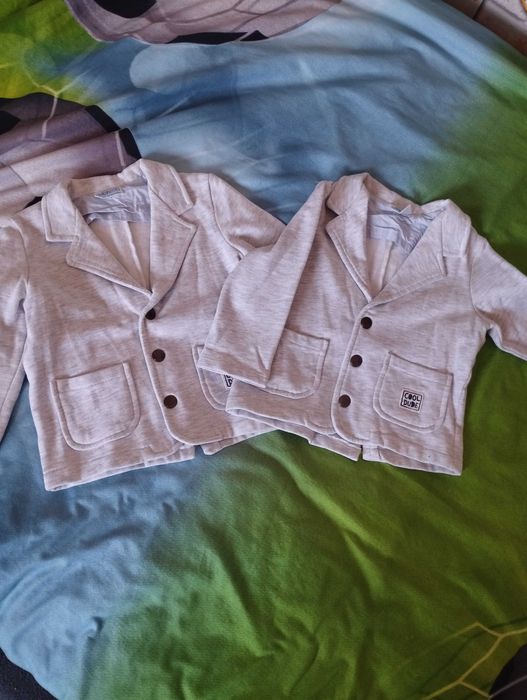 Marynarki dla bliźniaków