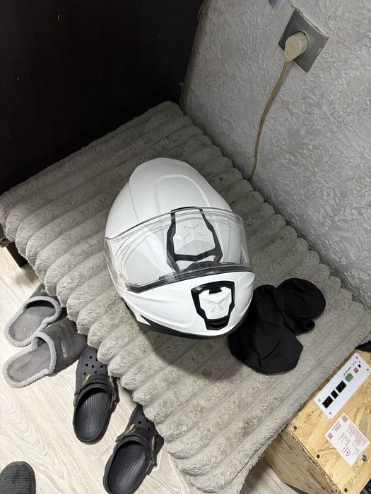 Мотошлем Givi X.27 Solid White с гарнитурой