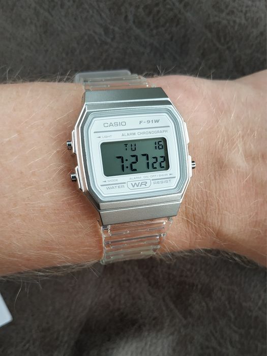 Годинник  Casio F-91WS-7 Оригінал Гарантія Коробочка Часы Касио