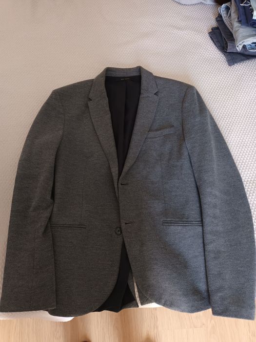 Blazer Zara M cinzento