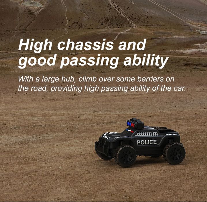 Carro telecomandado com controlador Turbo racing C82 escala 1:76 *Novo