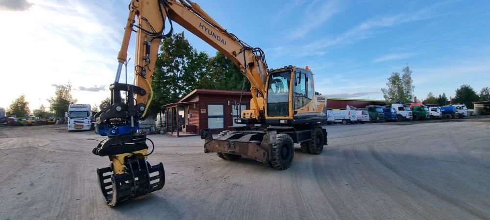 Колесный экскаватор Hyundai R - 140w 9, 2013 г.в
