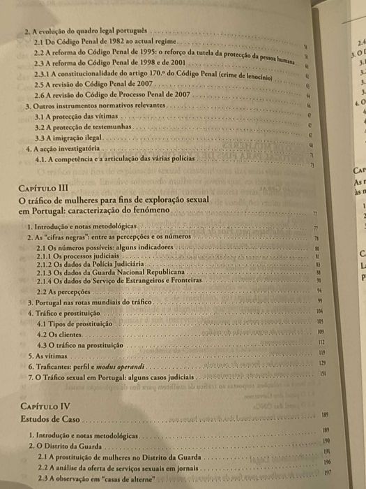 "Tráfico de mulheres em Portugal para fins de exploração sexual"